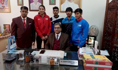 Medalists of our Mewar University