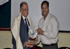 Awarded with Prof. Abad Ahmad,  Ex Pro-Vice Chancellor, Delhi University