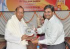 Awarded with  Sh. Telu Ram Kamboj, Mayur of Ghaziabad