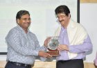 Awarded with  Sh. Sandeep Marwah, Film producer