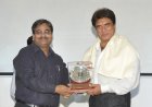 Awarded with  Sh. Raj Babbar, Film Actor and Politician