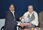 Awarded with  Prof. S.K. Kak, ViceChancellor of Mahamaya Technical University, Noida