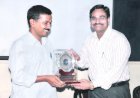 Awarded with Sh. Arvind Kejriwal,  Chief Minister of Delhi