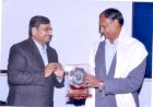 Awarded with  Sh. Udit Raj, Member of Parliament, Lok Sabha