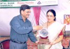 Awarded with Smt. Girija Vyas, Member of the 15th Lok Sabha