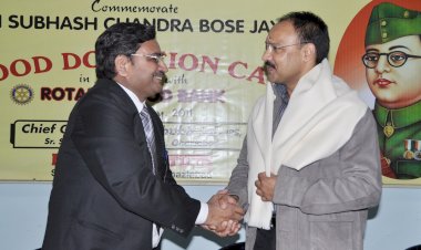 with Sh. Raghubir Lal, IPS Officer,  Ghaziabad