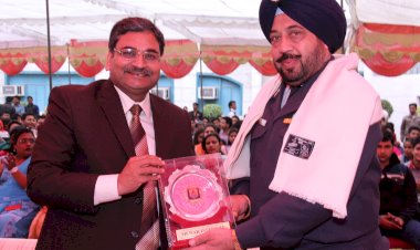 Awarded with  Sh. Group Captain GS Vohra