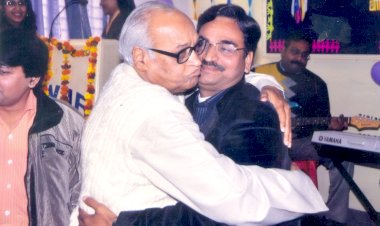 with Sh. Prabhash Joshi, Indian Journalist