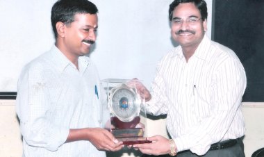 Awarded with Sh. Arvind Kejriwal,  Chief Minister of Delhi