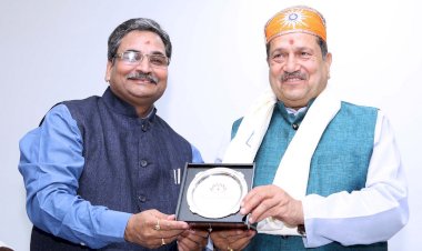 Awarded with  Sh.Indresh Kumar Ji,  Rss Leader