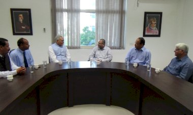 Meeting with Sh. C R Chaudhary Ji, Former Minister, Member of Parliament, Lok Sabha