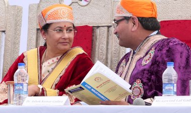 with Smt. Kiran Maheshwari Ji, Higher Education Minister, Government of Rajasthan