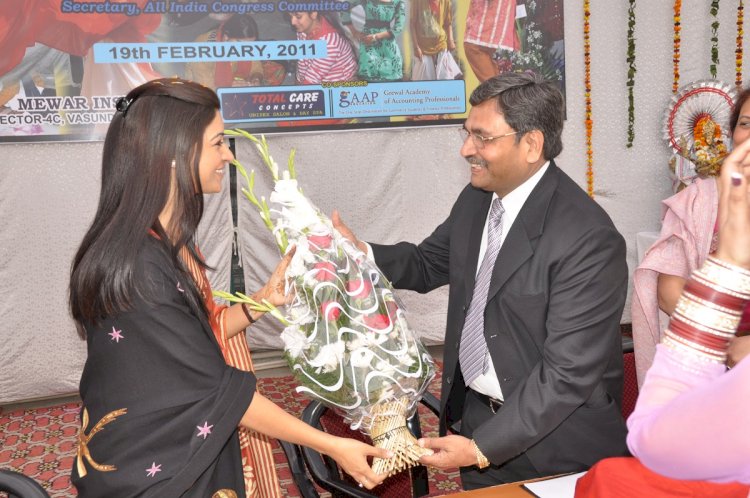 with Alka Lamba, Member of Delhi Legislative Assembly