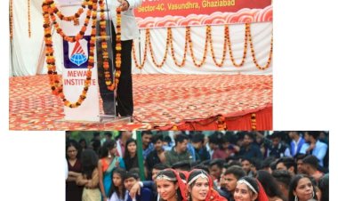 'Parichay-2022' organized Ceremonially in Mewar Group of Institutions.