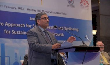 Mewar University launches business seminar aiming zero accident, zero harm to workers.