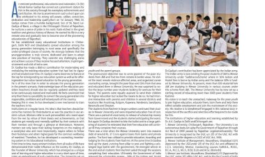 Architect of a Novel Vision in Indian Education || Dr. Ashok Kumar Gadiya